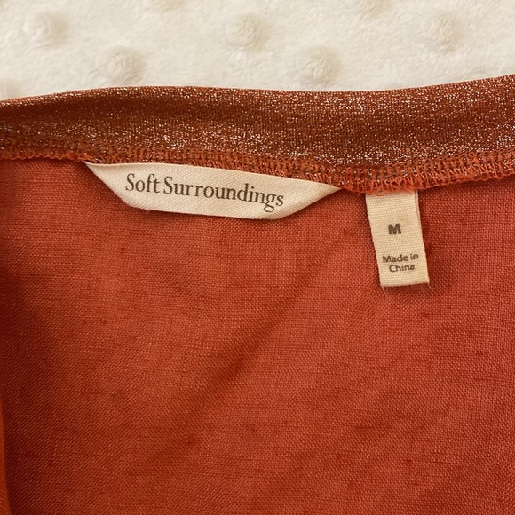 Soft Surroundings sleeveless top - Picture 7 of 8